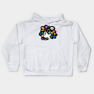 Stickers Kids Hoodie